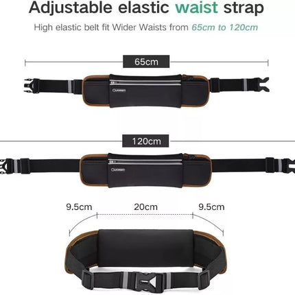 UGREEN Sport Waterproof & Reflective Running Waist Belt Pouch Fanny Pack