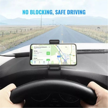 UGREEN Dashboard Snap Clip Phone Holder for Car Dashboard 360° Rotation