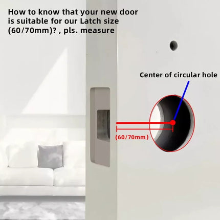 BDI Premium Fingerprint Passcode Smart Keyless Digital Door Lock Mortise Handle