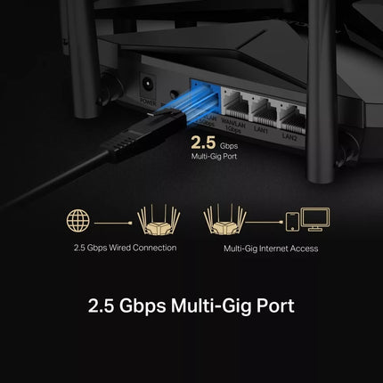 Mercusys MR90X AX6000 8-Stream Wi-Fi 6 Router