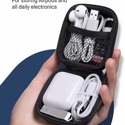 UGREEN Earbuds Earphone Carrying Case Holder Storage Bag with Carabiner