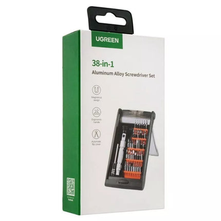 Ugreen 38-in-1 Professional Aluminum Alloy Screwdriver Set Computer Repairs