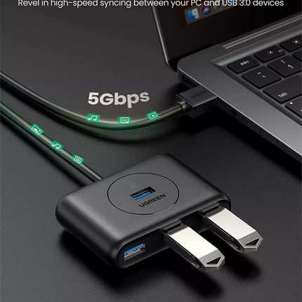 Ugreen 4-Port USB 3.0 Hub Compatible for MacBook Air, iMac Pro, Surface, Ultrabo