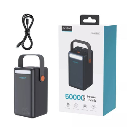 Choetech B664 Power Bank 50,000mAh/185Wh Mini Power Station mobile laptop tablet