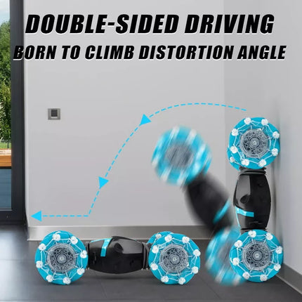 WSD Toys Gesture Sensing RC Stunt Car 2024 - Tumbling, 360° Spinning, Wall Flip