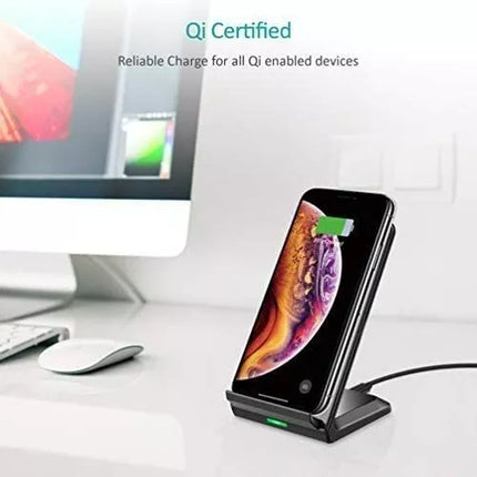 Choetech T524-S Qi Wireless Charger Fast Charging Dock Stand For iPhone Samsung