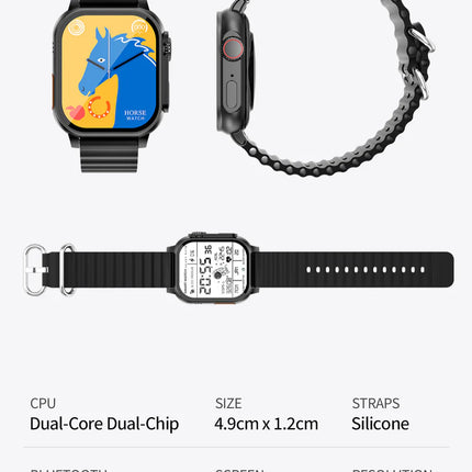 Global 4G Ultra Smart Watch 2.0 inch Screen - U8