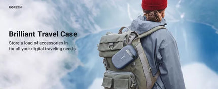 UGREEN Portable Accessories Travel Storage Gadget Bag Case Waterproof