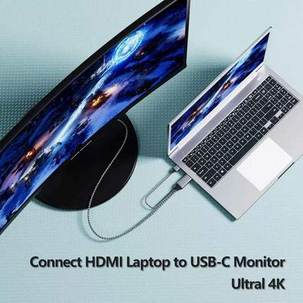 UGREEN 4K HDMI to USB C Cable with USB Power 1.5m Streaming on Nreal Air VR