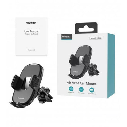 Choetech H066 Car Phone Holder Air Vent Mount Mobile Universal Gravity Holder 4.7-6.5