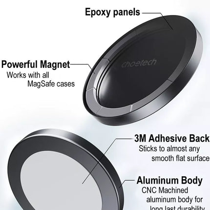 Choetech MagSafe Magnetic Slim Stick Phone Holder for iPhone 16 15 14 13 12