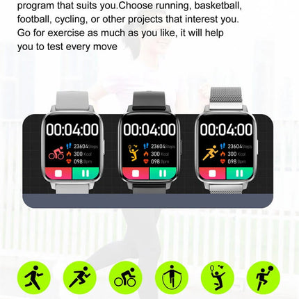 DTX MAX 1.9 Inch HD Display IP68 Waterproof NFC Payment Smart Watch