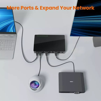 Tenda SG108 8-Port Gigabit Ethernet Desktop Switch