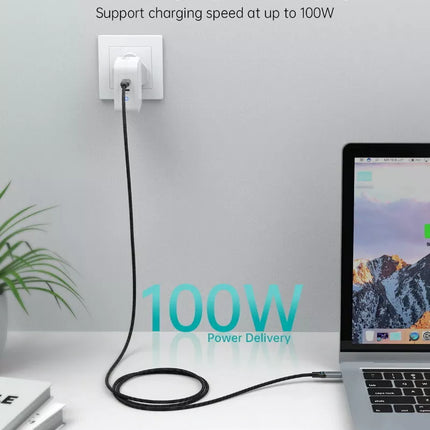 Choetech 100W 20V/5A USB-C to USB-C Charging Cable 1.8m PD Fast Charging for Mac