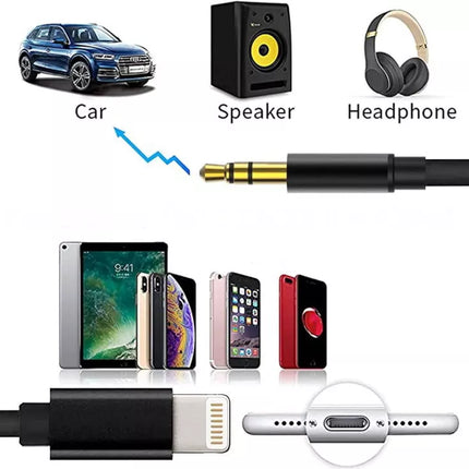 Choetech Apple MFi Certified iPhone to 3.5mm Aux Stereo Audio Cable Adapter