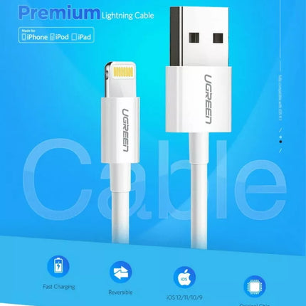 UGREEN iPhone MFi Certified to USB Fast Charging Sync Cable for iPhone 14 13 12