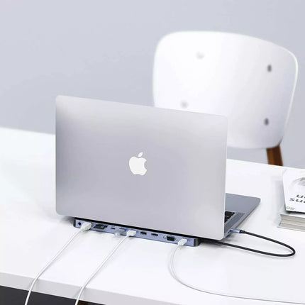 CHOETECH HUB-M20 USB-C 11-in-1 Multiport Docking Station HDMI VGA RJ45 3.5mm PD