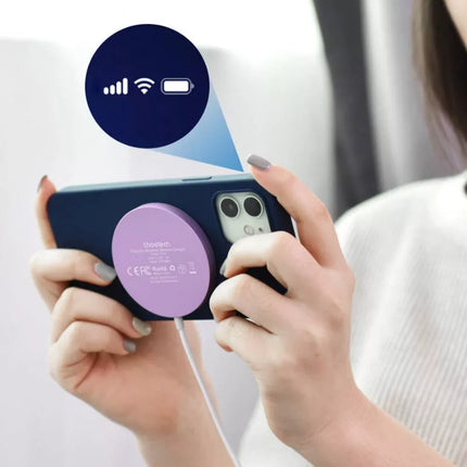 Choetech Magnetic Wireless Charger 15W MagSafe For IPhone 16/15/14/13 & AirPods