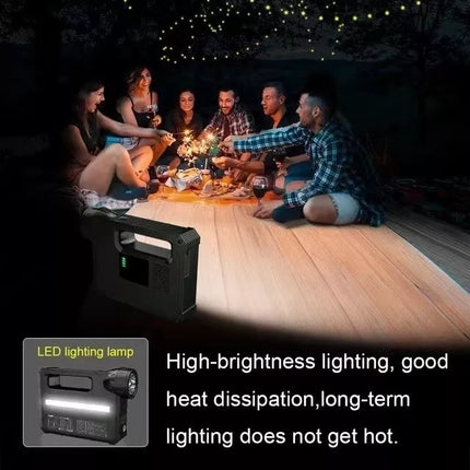 Choetech 5-in-1 10000mAh/37Wh Car Jump Starter, Power Bank, Air Pump, Flashlight