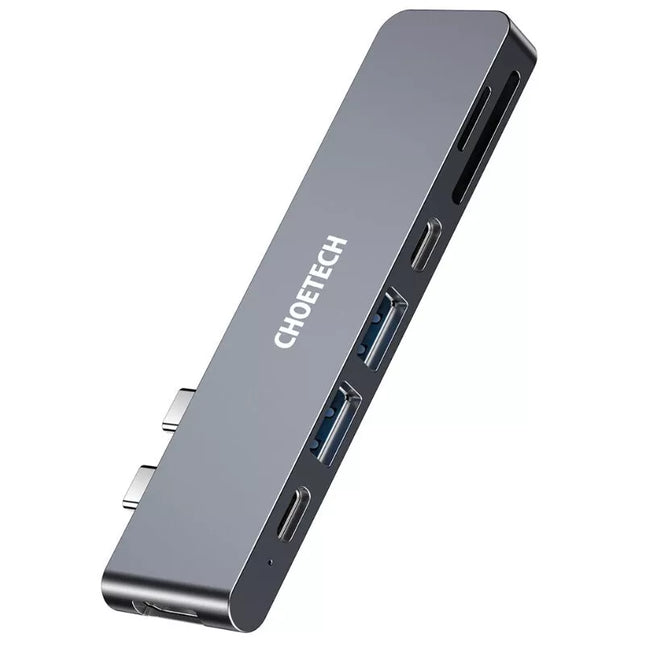Choetech 7-in-1 USB-C Hub Adapter for MacBook Pro, Air w/ Thunderbolt 3 HDMI