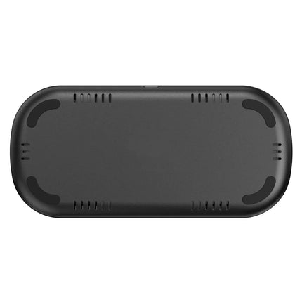 Choetech Dual Wireless Charger 15W 5 Coils Qi Super Fast Wireless Charging Pad
