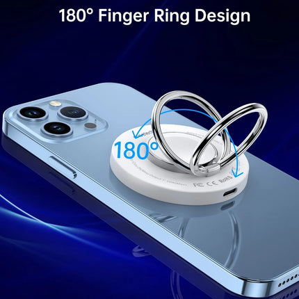 CHOETECH T603-F Ring Holder & Magnetic 15W Wireless Charger for iPhone/iWatch
