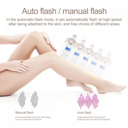 BDI Permanent IPL Hair Removal Device 400K Pulses Intense Pulsed Light Epilator