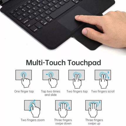 Choetech BH-012 Wireless Smart Keyboard Folio Case w/ Touchpad for iPad Pro 11"