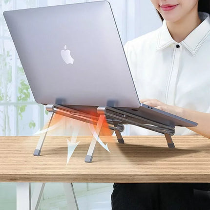 UGREEN Aluminum Adjustable Laptop Stand Holder Riser - 8" to 15.6" Laptops