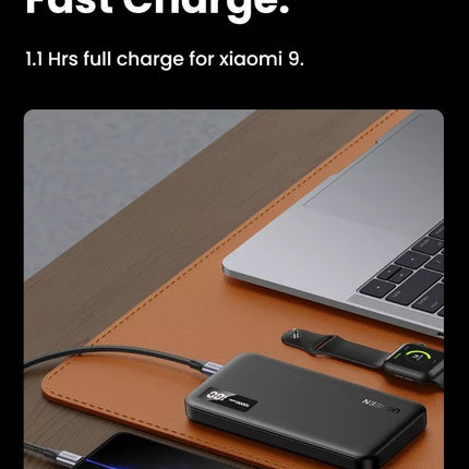 UGREEN 10000mAh PD 20W Two-Way Fast Charging Power Bank USB-C & USB-A