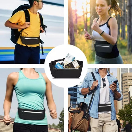 UGREEN Sport Waterproof & Reflective Running Waist Belt Pouch Fanny Pack