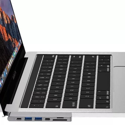 Choetech 7-in-1 USB-C Hub Adapter for MacBook Pro, Air w/ Thunderbolt 3 HDMI