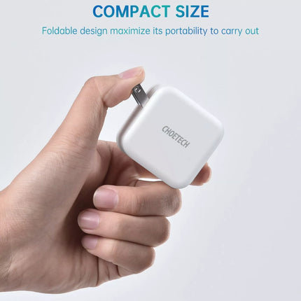 Choetech PD6009 PD 40W USB-C Fast Wall Charger Power Adapter For iPhone 16, S23