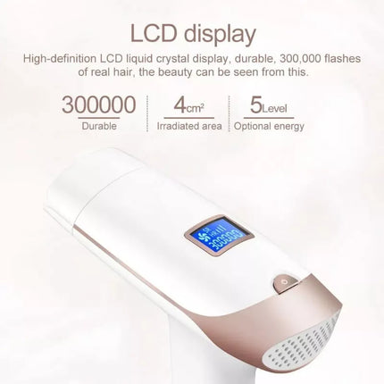 BDI Permanent IPL Hair Removal Device 400K Pulses Intense Pulsed Light Epilator
