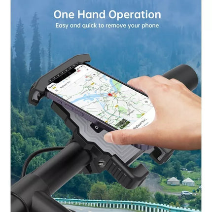 Choetech H067 Bike Motorcycle Adjustable Phone Holder 360° Rotating Up to 6.8"