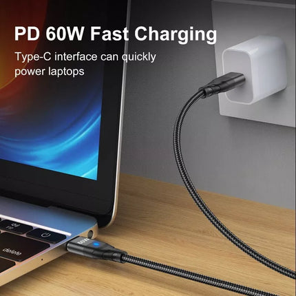 Choetech XCC-1034 3-in-1 Magnetic PD 60W USB C to C Cable - Type C/Micro/iPhone