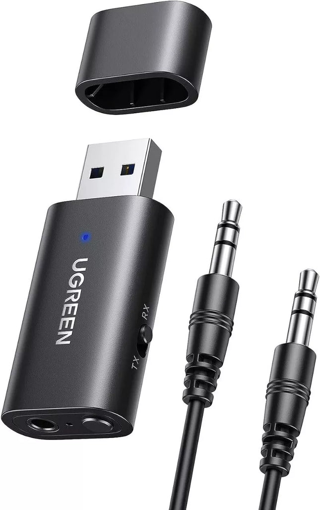 UGREEN Bluetooth 5.1 Transmitter Receiver 2-in-1 Wireless Bluetooth Adapter