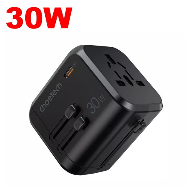 Choetech GaN Universal Travel Adapter Power Plug PD5008, PD5009, PD6028