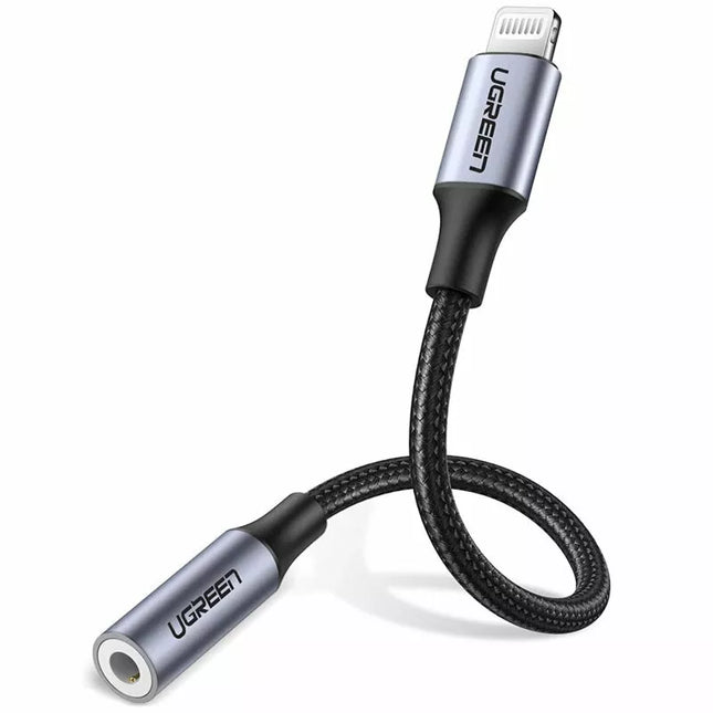 UGREEN iPhone MFi to 3.5mm AUX Adapter Headphone Jack For iPhone, iPad