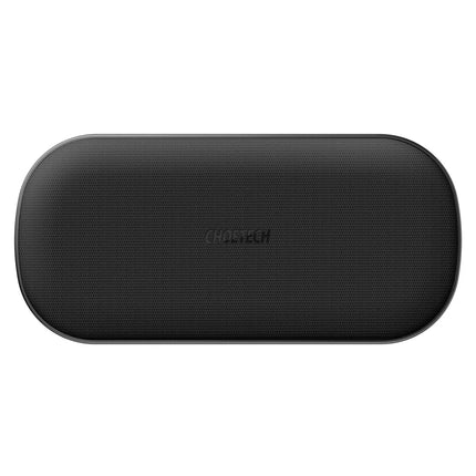 Choetech Dual Wireless Charger 15W 5 Coils Qi Super Fast Wireless Charging Pad