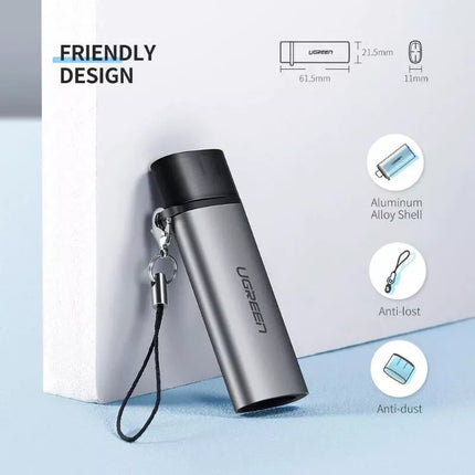 UGREEN USB-C TF/SD Card Reader Memory Card OTG Adapter for PC & Phone