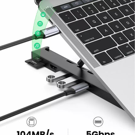 Ugreen X-Kit Laptop Stand with 5-in-1 USB-C Docking Station HDMI 4K USB 3