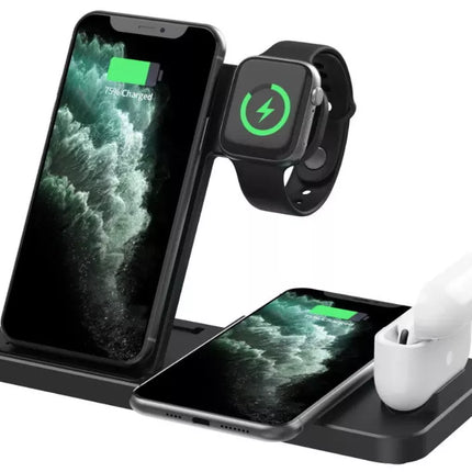 BDI 4-in-1 15W Wireless Fast Charging Station for Apple Watch iPhone AirPods