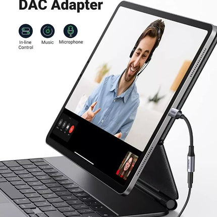 UGREEN USB Type C to 3.5mm Audio Adapter Aux Jack Dongle - iPhone 15, iPad, S23