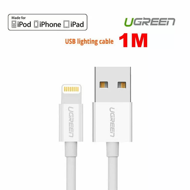UGREEN iPhone MFi Certified to USB Fast Charging Sync Cable for iPhone 14 13 12