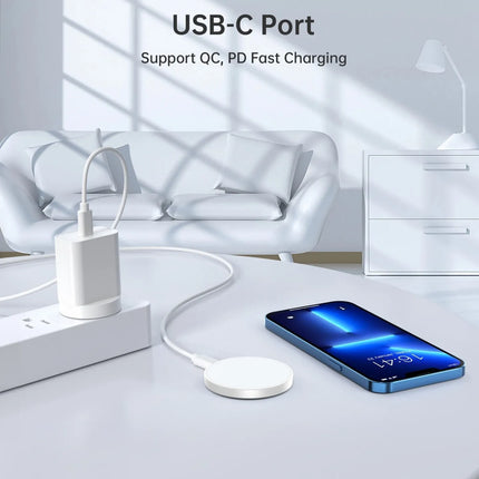 CHOETECH T603-F Ring Holder & Magnetic 15W Wireless Charger for iPhone/iWatch