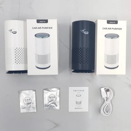 BDI Portable Car Air Purifier w/ HEPA Filter Negative Ion Generator Deodorizer