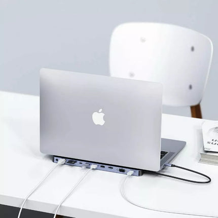 CHOETECH HUB-M20 USB-C 11-in-1 Multiport Docking Station HDMI VGA RJ45 3.5mm PD