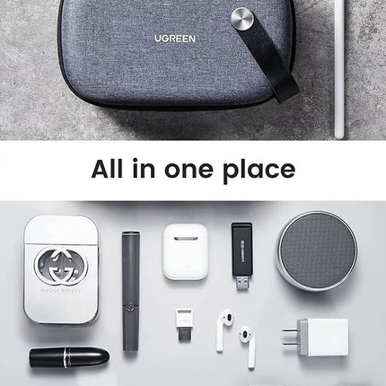 UGREEN Portable Accessories Travel Storage Gadget Bag Case Waterproof