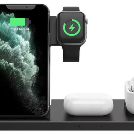 BDI 4-in-1 15W Wireless Fast Charging Station for Apple Watch iPhone AirPods